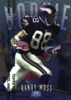 Randy Moss 1998 Topps Finest #135 radiocontrol Minnesota Vikings Foto 1 de 2