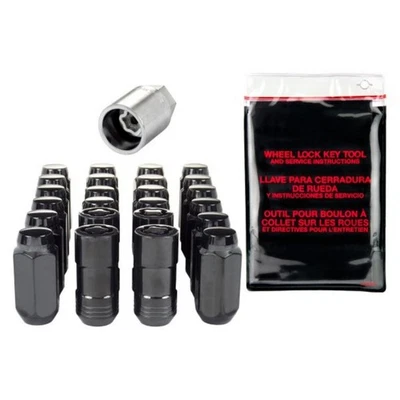 McGard Hex Lug Install Kit For GMC Yukon XL 1500 2000-2014 Cone Seat Nut | Black - Image 1 of 3