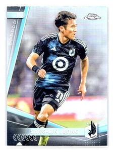 2024 Topps Chrome MLS #195 Sang-bin Jeong rifrattore Minnesota United FC - Foto 1 di 2