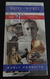 EARLY CRONKITE Walter Remembers the 20th Century VHS Reader's Digest NEW Sealed - Imagen 1 de 2