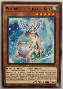 YuGiOh - Vortice Fiammeggiante - Strega del Vento - Campana Blizzard - BLVO-EN016 - Comune - Foto 1 di 1