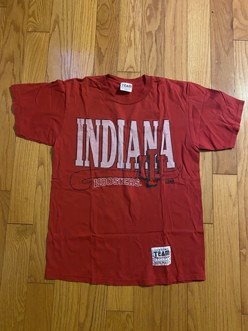 Vintage Indiana University IU Hoosier Team Edition Apparel Size L Cover