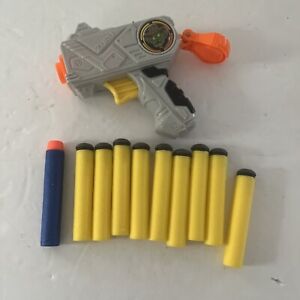 ZURU X-SHOT MICRO DART BLASTER Play Toy Gun w/ 10 Foam Darts Works EUC