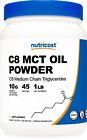 Nutricost C8 MCT Oil Powder 1LB (16oz) - 95% C8 MCT Oil Powder