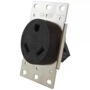 30A 125V NEMA TT-30R RV/Camper Outlet, ETL Listed by AC WORKS® - Picture 1 of 5