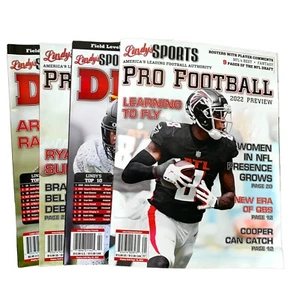 Lindy's Sports Pro Football 2021 Draft Preview 2022 Draft Preview 4 Magazine - Bild 1 von 6
