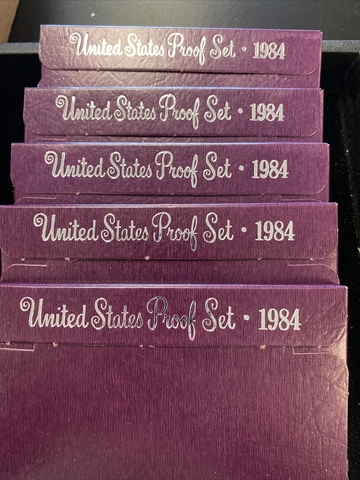 1984 US Mint Proof Set Cover