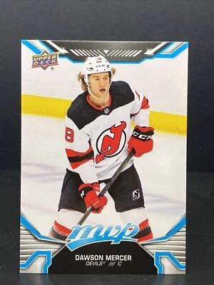 2022-23 Upper Deck MVP #141 Dawson Mercer - New Jersey Devils BASE HOCKEY CARD - Image 1 of 2