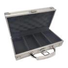 Aluminum Alloy Chip Case Chip Carrier with Handle Collect Box Chip Holder Large