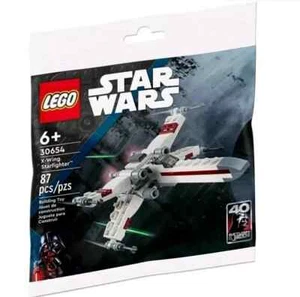 Mini bolsa de polietileno oficial retirado Lego Star Wars X-Wing Starfighter 30654 - Imagen 1 de 1