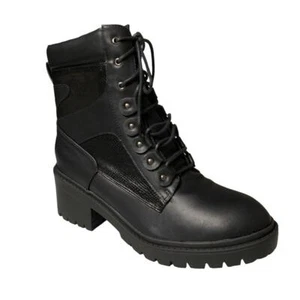 Evans Damen-Stiefelette breite Schnürung Stollensohle Kampf Größe 12 W | NEU IM KARTON - Bild 1 von 7