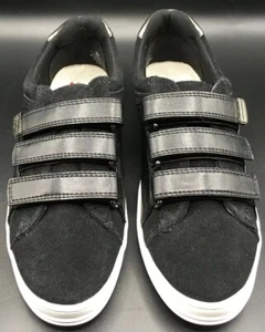 Ann Klein Sport Akzack Black Suede Sneaker 8M - Picture 1 of 10