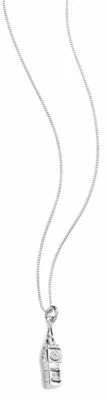 Argento Sterling 'D' Per Diamante London Big Ben Ciondolo P4105 - Immagine 1 di 4