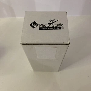 LS PHOTO PRO STUDIO OMBRELLO LUCE DIURNA LAMPADINA BIANCA PB-45 120V 45W NOS - Foto 1 di 2