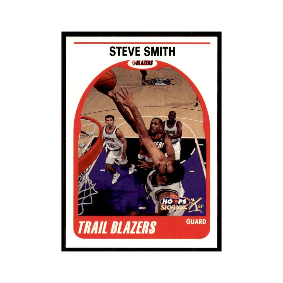 1999 Hoops Decade Steve Smith Blazers #7 - Image 1 of 3