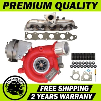 Турбонаддув с высоким расходом + коллектор + установочные комплекты для Mitsubishi Lancer 4N13 1,8 л - Изображение 1 из 4