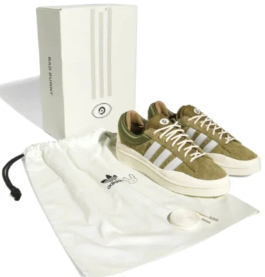 ✅🔥BAD BUNNY x ADIDAS BAD BUNNY CAMPUS MUSGO SALVAJE - *EN MANO* - Para hombres Talla 12.5 Foto 1 de 4
