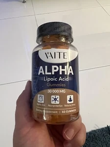 600mg Supplement for Brain Health Supports Alpha Lipoic Acid - Pure ALA - Picture 1 of 4