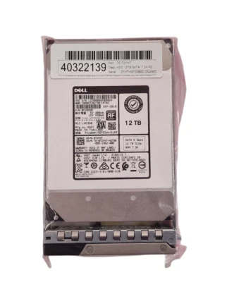 Dell 12TB SATA 7.2k 6G 512e Hard Drive T2YHT - Image 1 of 2