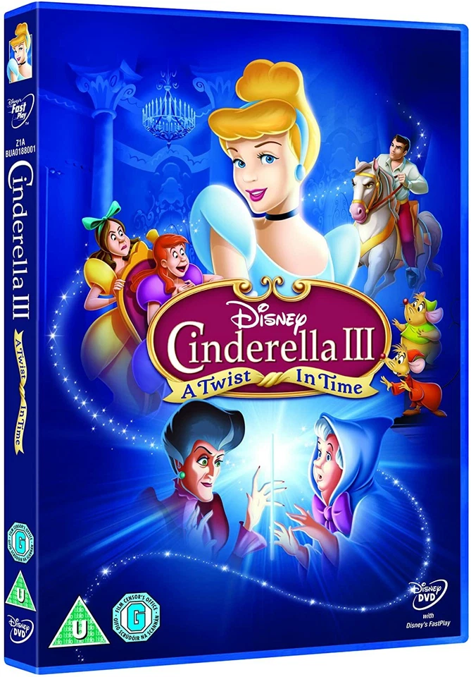 Cinderella 3 A Twist In Time (UK IMPORT) [DVD][Region B/2] NEW - Image 1 of 1