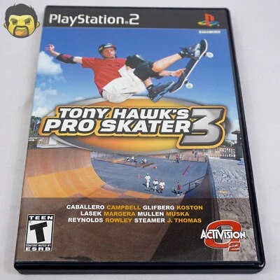 Tony Hawk Pro Skater 3 PS2 CIB Sony PlayStation 2 1st Print Complete Reg Card B - Image 1 of 4
