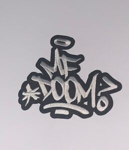 MF Doom Black and White Patch - Jay Dee Madlib Madvillain kmd old school hip hop