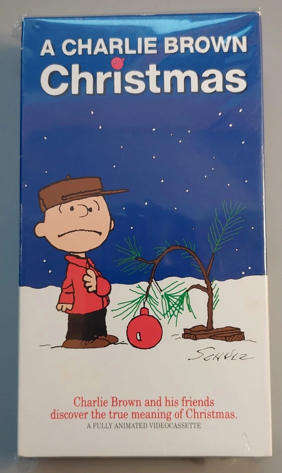 A Charlie Brown Christmas. VHS Tape Shell Oil Promo. Peanuts Snoopy Schulz 1991  Foto 1 de 1