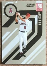 2005 Donruss Elite Steve Finley Los Angeles Angels #85