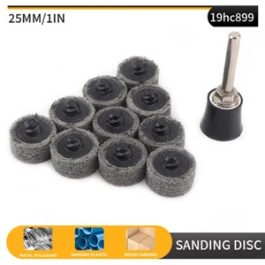 Discos de cambio rápido de 11 piezas de 1" disco de lijado de fibra bloqueo R rueda de pulido almohadilla de pulido - Imagen 1 de 6