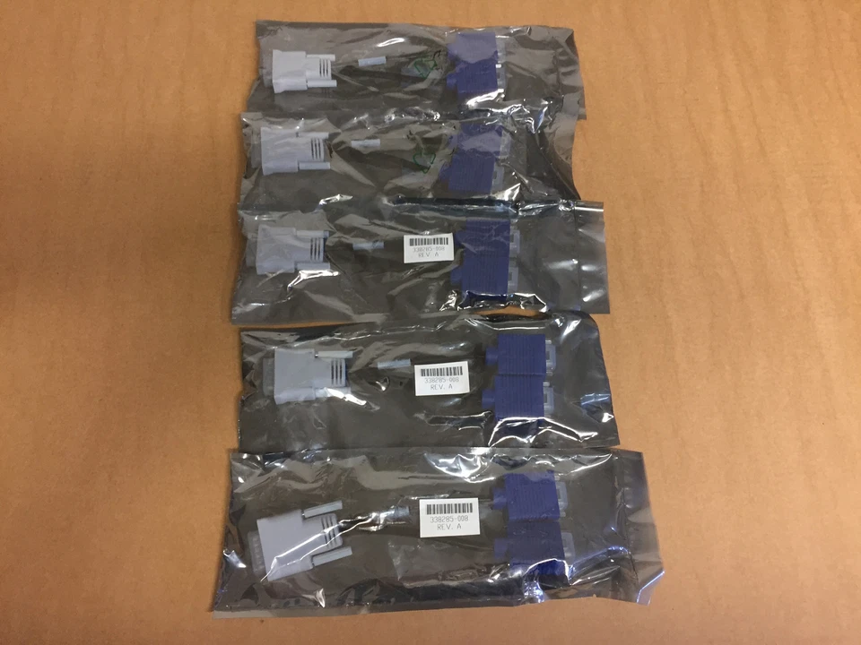 5 x Neue originale HP DMS-59 auf 2 x VGA Splitter Y Adapter Kabel - DMS 59 - Bild 1 von 1