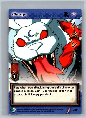 InuYasha TCG Charge #200 CCG - Image 1 of 2