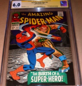 Amazing Spider-Man #42 CGC SS FIRMADO John Romita Sr Marvel 1a Mary Jane Reveal - Imagen 1 de 4