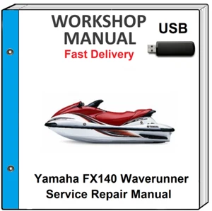 YAMAHA FX140 WAVERUNNER SERVICE REPAIR SHOP MANUAL USB - Picture 1 of 1