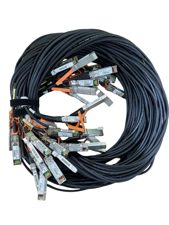 Lote de 16 cables DAC Cisco SFP-H10GB-CU3M 37-0961-03 10GbE - Usados Foto 1 de 1