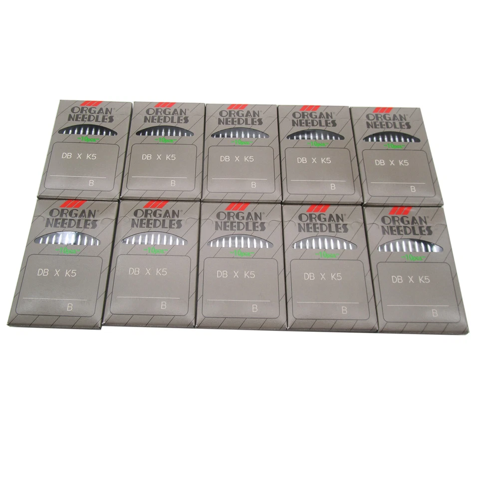 100 Organ DBXK5 BALL POINT Needle fit Tajima Barudan SWF Industrial Embroidery - Image 1 of 3
