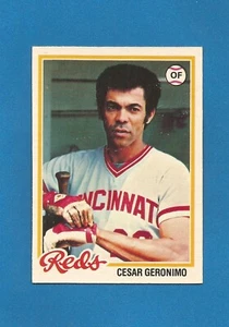 Cesar Geronimo 1978 O-PEE-CHEE OPC MLB Baseball #32 (NM) Cincinnati Reds - Picture 1 of 2