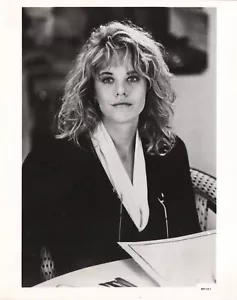 1989 Original MEG RYAN When Harry Met Sally Movie Publicity Personality Photo - Picture 1 of 1