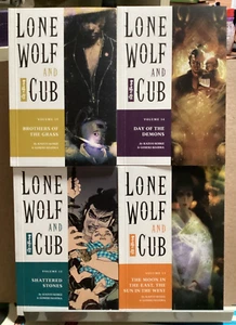 LOT OF 4 LONE WOLF & CUB TPB #12 13 14 15 DARK HORSE KAZUO KOIKE - Picture 1 of 6