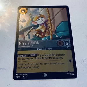 Miss Bianca - 195/204 - Archazia's Island - Foil - Disney Lorcana TCG - Picture 1 of 2