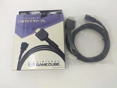 Nintendo Gamecube D Terminal Video Cable DOL-009 with Box Game CubeUsed - Image 1 of 4
