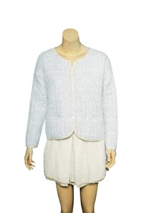 Des Petits Hauts Kanae Jacket S T1 Women Casual Winter Printed Quilted NWD 32745 - Picture 1 of 7