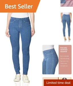 Women’s Classic Denim Leggings, Jeggings for Women with Real Back Pockets, Hi... - Picture 1 of 7