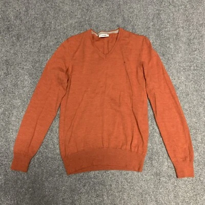 J. LINDEBERG Stretch Sweatshirt Men's Size Medium Long Sleeve Lightweight Merino — 第 1/4 张图片