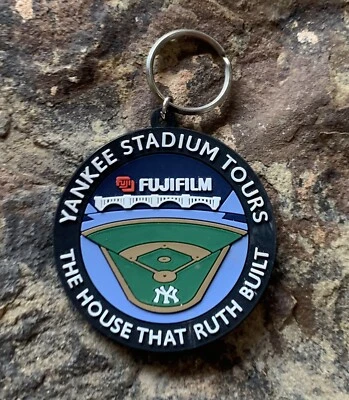 New York Yankees Stadium Tour The House Ruth Built Key Chain - Image 1 of 3