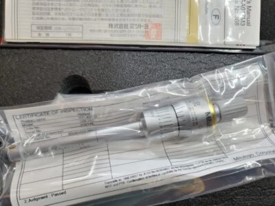 Mitutoyo Holtest Inside Micrometer Hole Bore Gage Gauge 0.35-0.425” / 0.0001" - Image 1 of 4