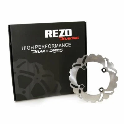 Rezo Wavy Stainless Rear Brake Rotor Disc for Triumph Daytona 675 R 11-12 - Image 1 of 4