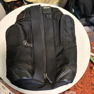 Tumi Monterey Sling Bag 222318HK2 Black Leather Crossbody missing strap - Picture 1 of 16