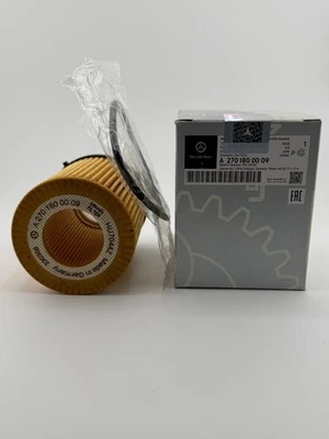 Kit de filtro de aceite para Mercedes-Benz CLA250 GLA250 C300 SLK300 2701800109 OEM Foto 1 de 4