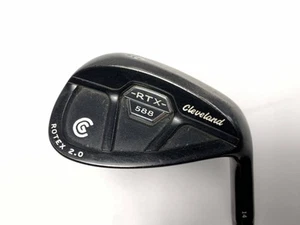 Cleveland 588 RTX 2.0 CB Black Satin Wedge 56* 14 KBS 610 Wedge Wedge Steel RH - Picture 1 of 6