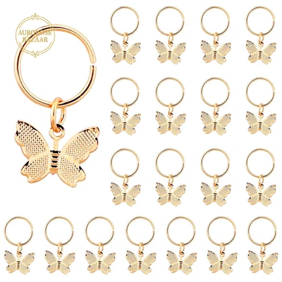 20PCS Gold Butterfly Braids Hair Clips Hair Accessories for Braids Adjustable Me - Image 1 of 4